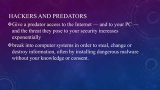 IT Threats and Computer Security | PPTX