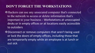 IT Threats and Computer Security | PPTX