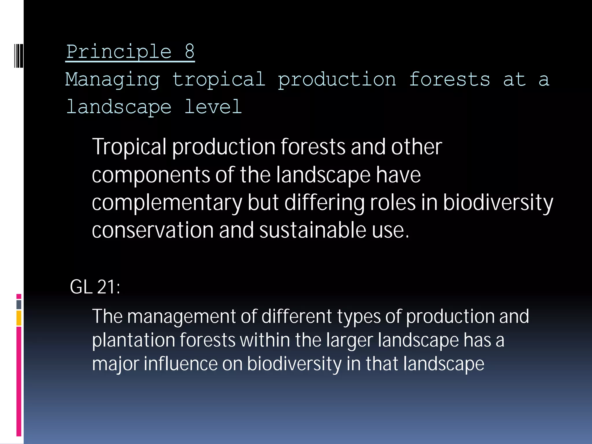 Biodiversity Conservation in the Production Forests of Indonesia | PDF