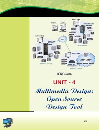 159
Multimedia Design:
Open Source
Design Tool
Multimedia Design:
Open Source
Design Tool
Unit - 4Unit - 4
 
