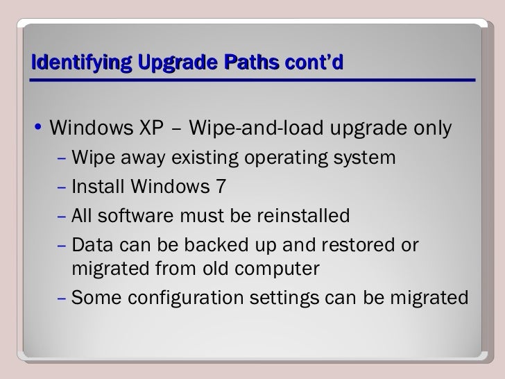 IT109 Microsoft Windows 7 Operating Systems Unit 03 lesson 01