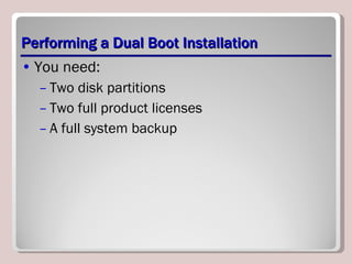 IT109 Microsoft Windows 7 Operating Systems Unit 03 lesson 02 | PPT
