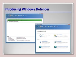 Introducing Windows Defender 