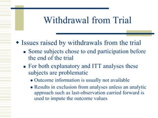 Intent-to-Treat (ITT) Analysis in Randomized Clinical Trials | PDF
