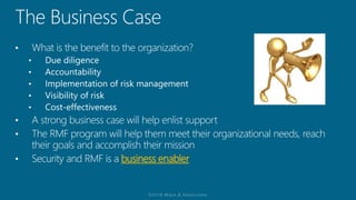 Isc Risk Management Understanding the Risk Management Framework & (ISC)2 CAP Module 2 ...