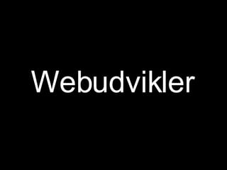 Webudvikler 
