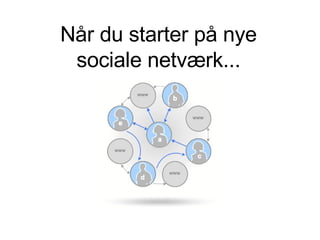 Når du starter på nye sociale netværk... 