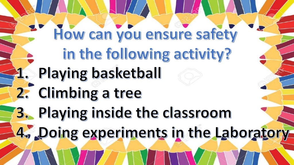 Safety measures in school