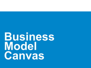 Business
Model
Canvas
 