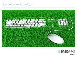 Amaçlar ve Hedefler

 