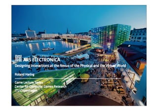 Ars Electronica Futurelab Research & Innovation Group
 