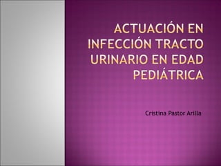 Cristina Pastor Arilla
 