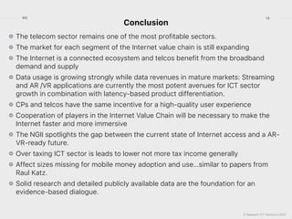 Competition and regulation challenges in the Internet Value chain