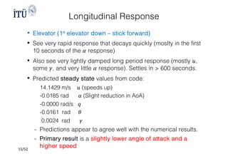 Flight Stability and Control and Longitudinal Dynamics of Aircraft | PDF