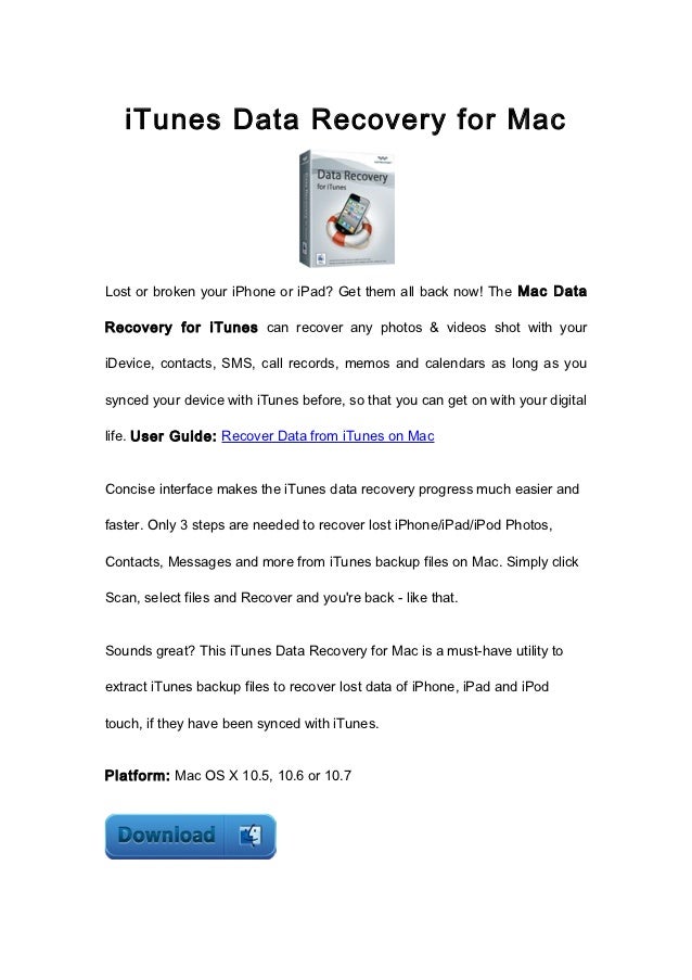 Best data recovery service for mac