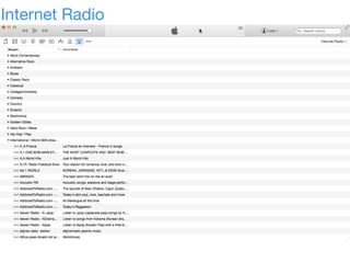 iTunes U on a Mac	
 