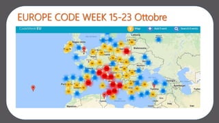 EUROPE CODE WEEK 15-23 Ottobre
 