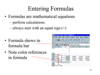 Electronic Spreadsheets | PPT