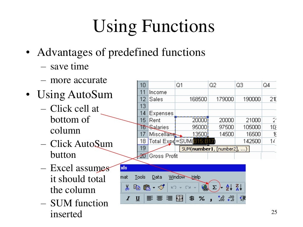 Electronic Spreadsheets