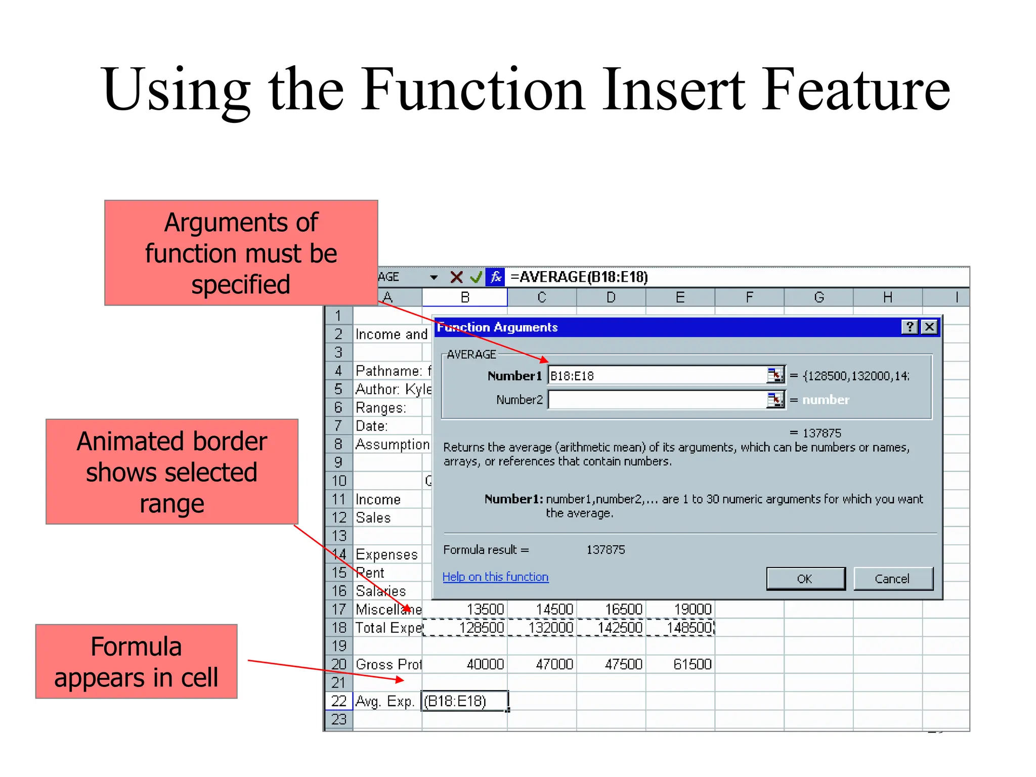 Project on Electronic Spreadsheets for Students | PPT