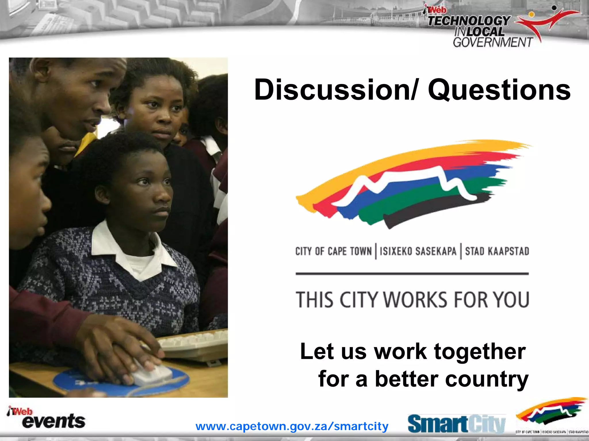 ITWeb Conference June06 Open Source for Local Government