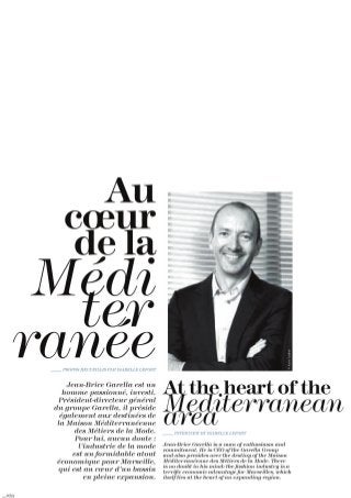 Interview Jean-Brice Garella, Président de la Maison Méditerranéenne des Métiers de la Mode