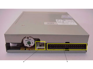 FDD Back View




Power Connector   Data Cable Connector
 