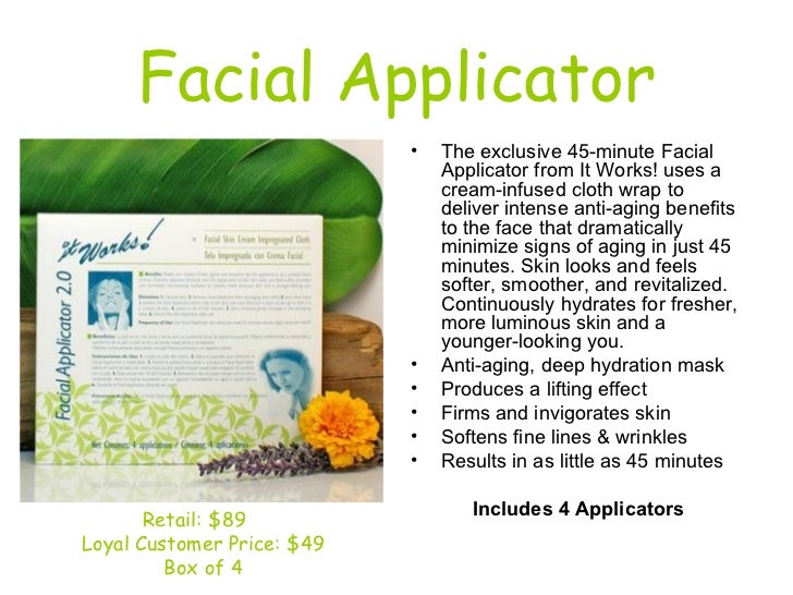 it works product slide show it works directions