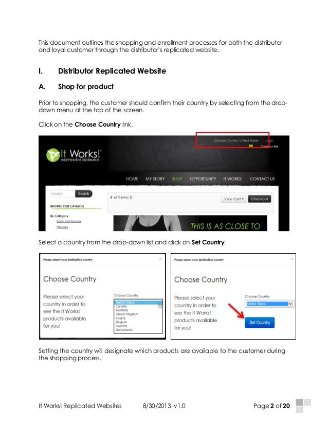 it works shopping and enrollment process how to cancel my it works loyal customer