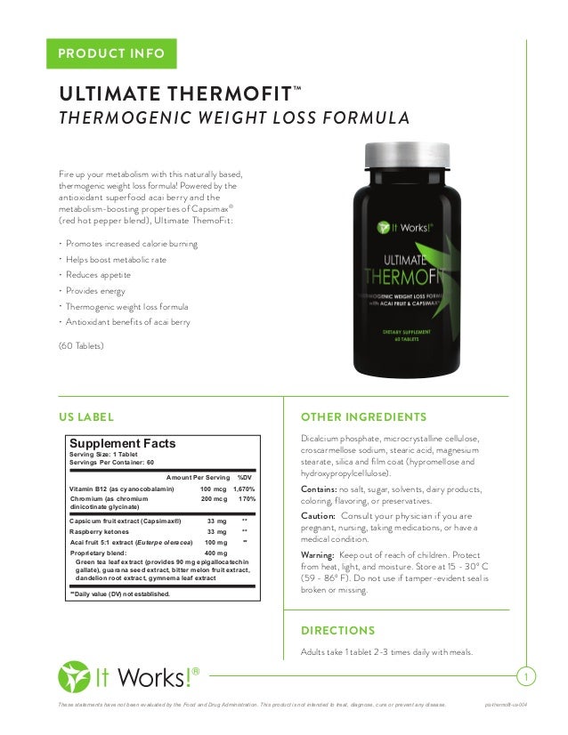 it works ultimate thermofit thermogenic weight loss formula it works body wraps website