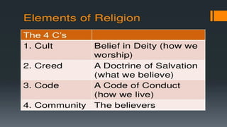 Intro to world religions and belief systems Q1 WEEK 1- | PPTX