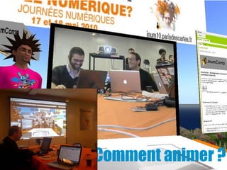 êt
 e
u                                                                         &
n
pr
of
n
u
m
ér
q
u
e




     page 23
                        Comment animer ?
               Les 10èmes rencontres du FFFOD – Marseille 19/21 novembre 2012
 