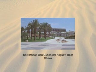Universidad Ben Gurion del Neguev, Beer Sheva