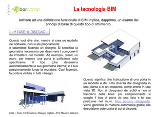 la tecnologia BIM | PPT