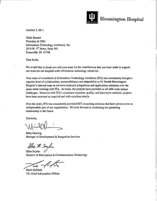 Iu bloomington letter of recommendation -ita