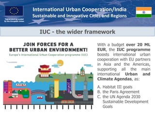 Curated visual reference: Urban Environmental Cooperation Reference: Ck2017 International Urban Cooperation Eu And India