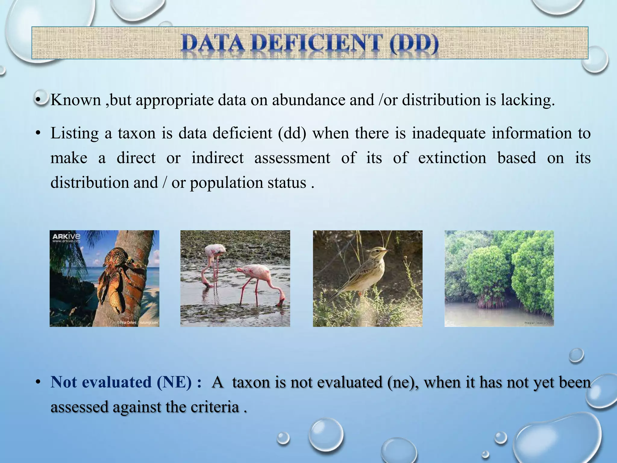 Data Deficit Iucn | PPTX