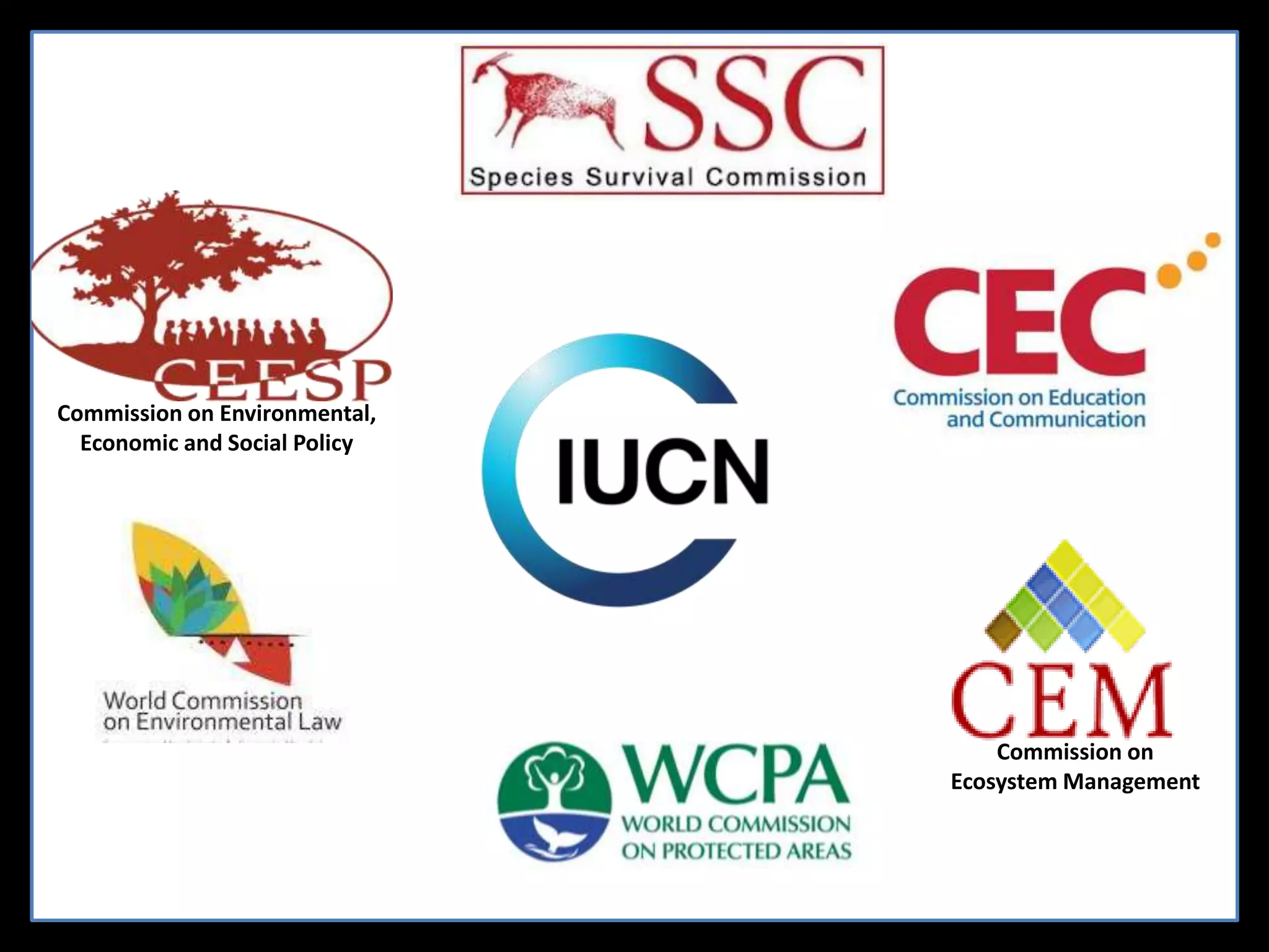 Commission on Environmental,
Economic and Social Policy
Commission on
Ecosystem Management
 