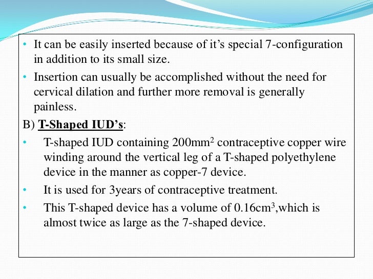 Intra Uterine Devices