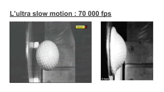 L’ultra slow motion : 70 000 fps
 