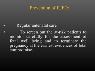Iufd by dr shabnam | PPT
