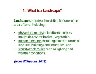 Landscape Approaches to Future Forest and Tree Resources Management