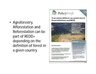Landscape Approaches to Future Forest and Tree Resources Management