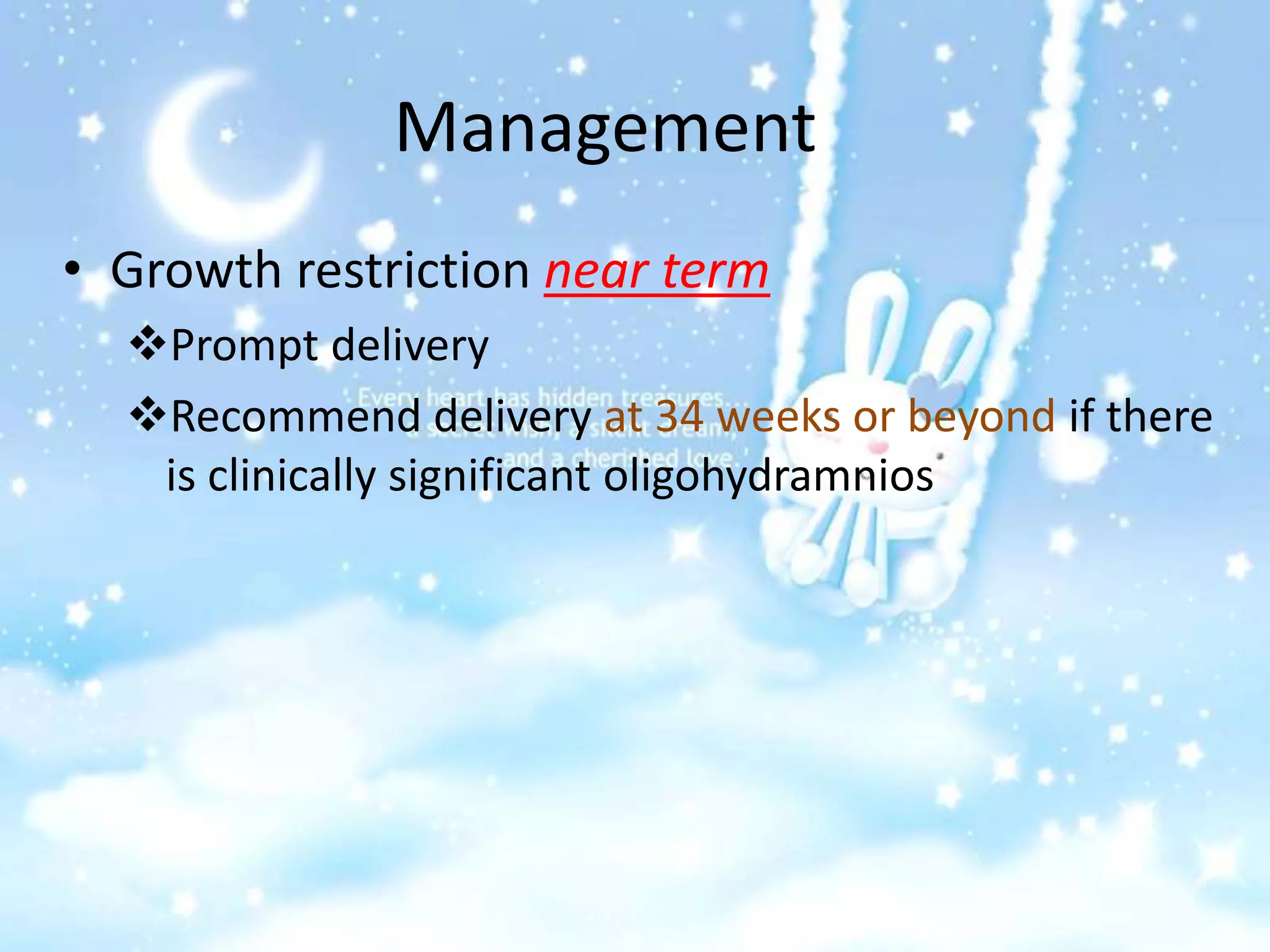 CauseFetal causesCongenital anomalies