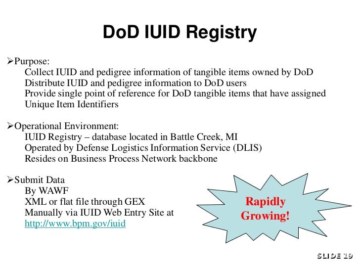 IUID Policy