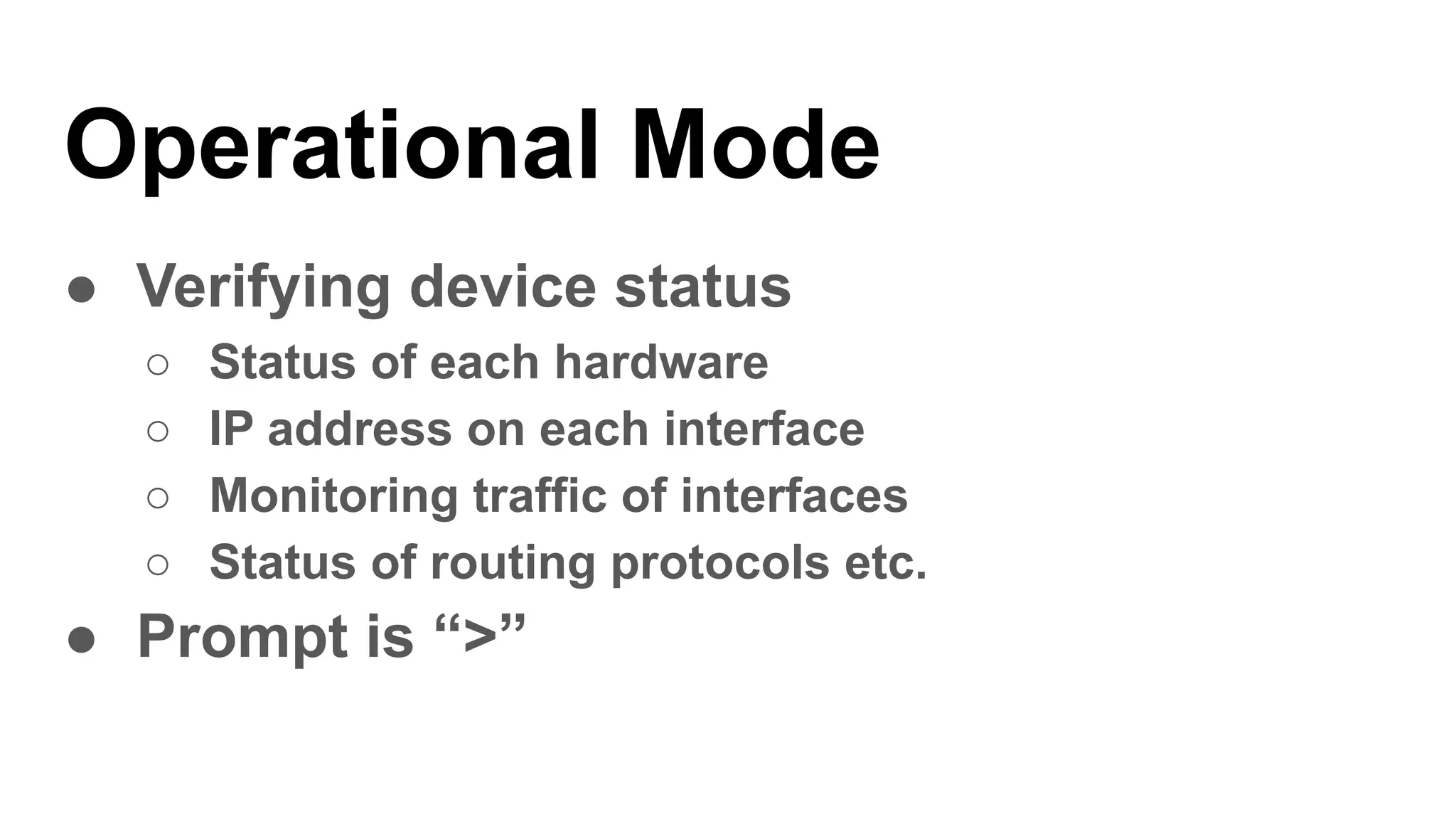 Mastering JUNOS JUNOS CLI Modes PPT Mastering junos junos cli modes ppt