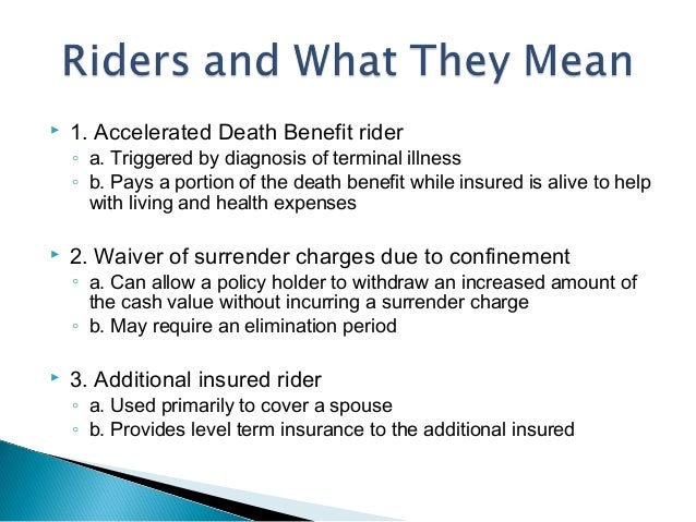 accelerated death benefit Indexed Universal Life - A Crash Course accelerated death benefit Indexed Universal Life - A Crash Course
