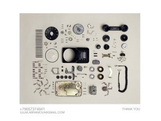 THANK YOU!
IULIIA.ABRAMOVA@GMAIL.COM
 