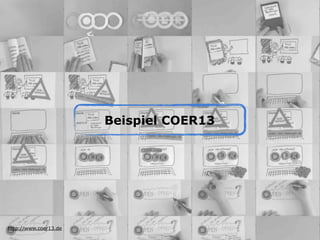 Beispiel COER13
http://www.coer13.de
 