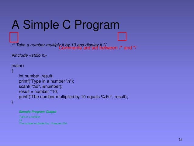 introduction of c langauge(I unit)